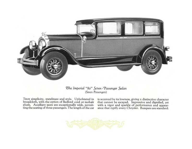 1928 Chrysler Imperial 80 Brochure Page 16